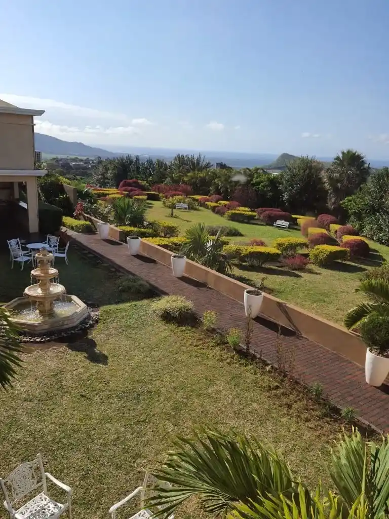 Garden path at the sanctuary